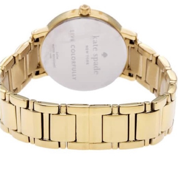 Authentic KATE SPADE Live Colorfully Gold Watch - Picture 2 of 2